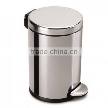 Stainless Steel Trash Can With Food Pedal photo-3