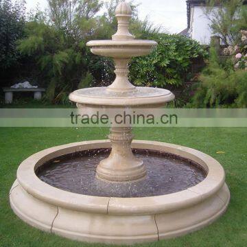 Chinese Stone Carving Garden Fountain Marble Outdoor Water for Sale photo-2