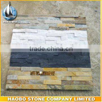 Yellow Culture Slate Panels for Exterior Wall Cladding