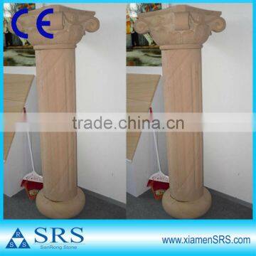 Natural sandstone roman column mould