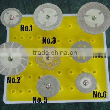 Different Shapes Electroplated Diamond Mini Disc for Gems Glass Ceramic