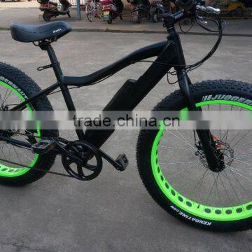 26inch 48V 350W Brushless no Foldable Electric Bike Electric Fat Tire Bike photo-2