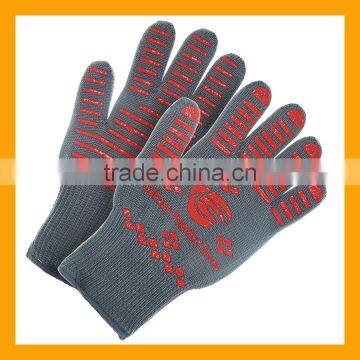 Highest Rated Silicone Insulated Grill Gloves Great Forearm Protection Kitchen Gloves photo-3