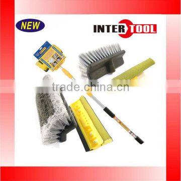 3M 9Ft Extendable Aluminum Telescopic Water Fed Window Car Van Wash Brush