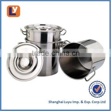 Large Household Stainless Steel Soup Pot Oil Pot With Lid photo-5