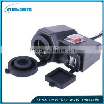 5v and 12v Socket on the Steering Wheel Motorcycle photo-3