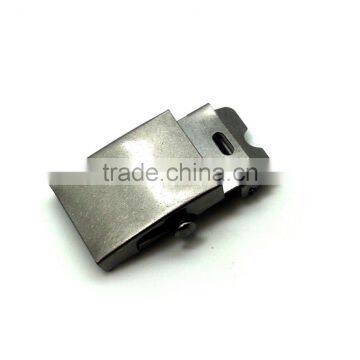 High Quality, Hot Sale1 Inch Garment Cloth Metal Stamping Steel Military Buckle Antique Nickel Plate With Tip photo-3