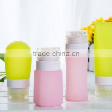 Silicone Travel Bottle Silicone Cosmetic Bottle BPA Free Bottle photo-2
