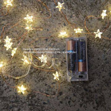 warm white star blinking not on the high street wellfaith factory copper string light supplier holiday christmas deco