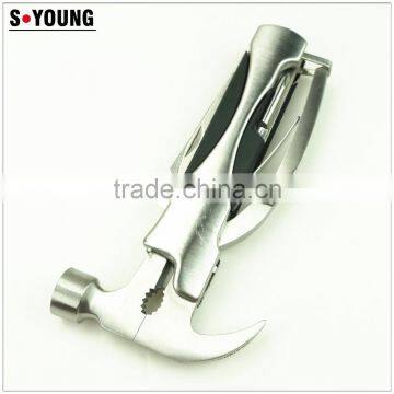 91020 6 Inch Multi Tool Stainless Steel Hammer Multifunction Foldable Portable Combination Tool Clam photo-6