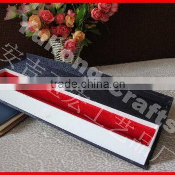 Elegant Chinese Silk Hand Fan Box photo-4