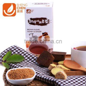 100% Dissolved Instant Brown Sugar Ginger Tea (6g, 9g, 18g) Sell to Nigeria Chile and USA Gx20bags/box 7gx20bags/box 13g*10bags photo-3
