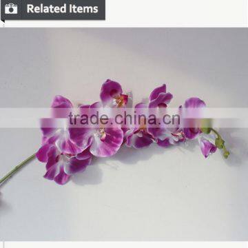 Wedding Decoration Flower Stand Factory Direct Artificial Fabric Dendrobium Flower photo-6