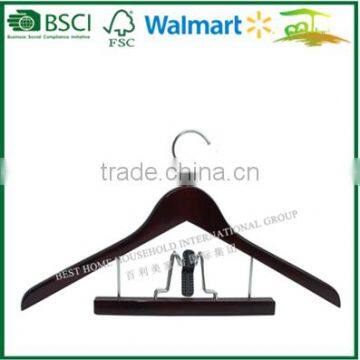 wooden clothes hangers,natural wood hanger P66N-CDQ