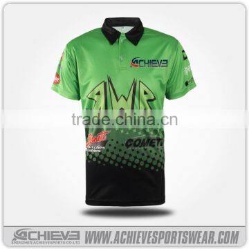 All over Sublimation Printing Fishing Polo Shirts