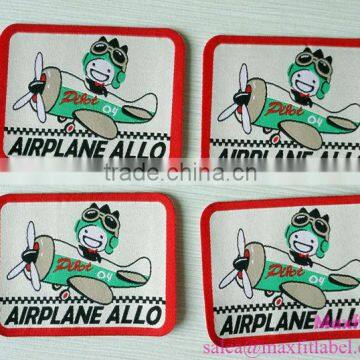 China Wholesale Embroidery Badge and Woven Patch for Clothing Labels photo-2