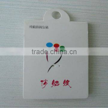 2017 China Custom Swing Tags Gold Stamping Hang Tags for Clothing photo-3