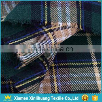 Best Price Wholesale High Quality 21S Yarn Dyed 100% Cotton Plaid Flannel Fabric photo-4