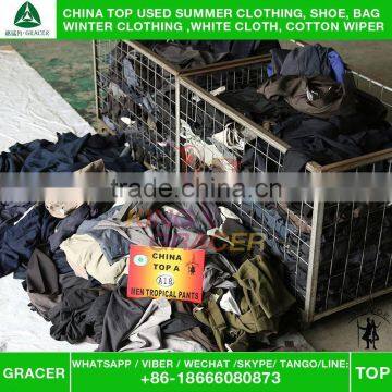 Made In China Original Door To Door Bales High End Men Suit Pants Used Clothing uk Style photo-4