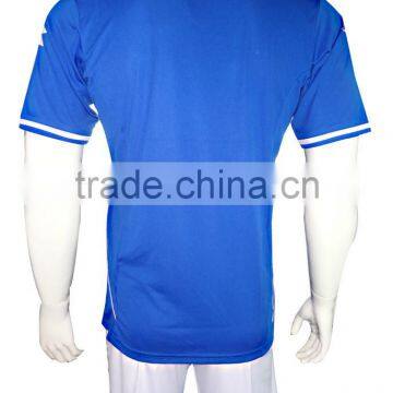 100% Polyester Custom Design Cheap Soccer Uniforms From China photo-2