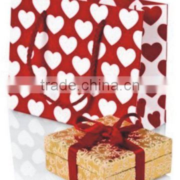 New Year Gift Paper Bags with Christmas designs