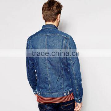 Outdoor Blue Casual Jacket Men Good Quality Custom Logo photo-2