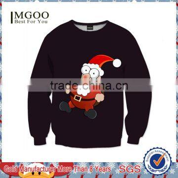 MGOO OEM Privated Label Custom Crewneck Sweatshirt Wholesale Christmas Pullover Sweatshirts Fleece Sweatshirt For Winter