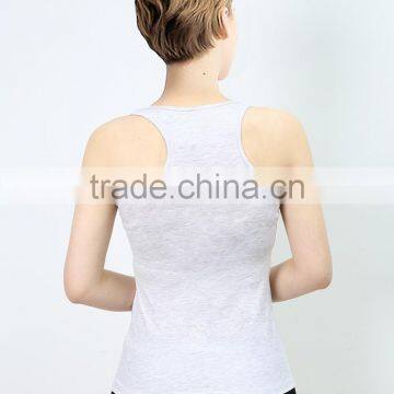 New Design Fashion Low Price Sexy Women White Tight Tank Tops Wholesale photo-3
