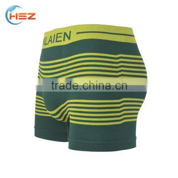 HSZ-0039 Korea Mens Sexy Seamless Underwear Manufacturing Stylish Custom Made Boxer Briefs High Quality Mature Shorts