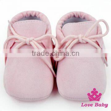 Fancy Coffee Baby Girls Designer Moccasin Baby Shoes Infants Walker Shoes photo-6