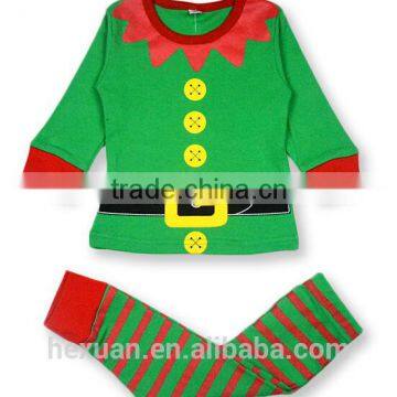 100% Cotton Chrismas Clothing Set,baby Kids Child Pyjamas Pijama / Kids Pajamas / Kids Sleepwear photo-4