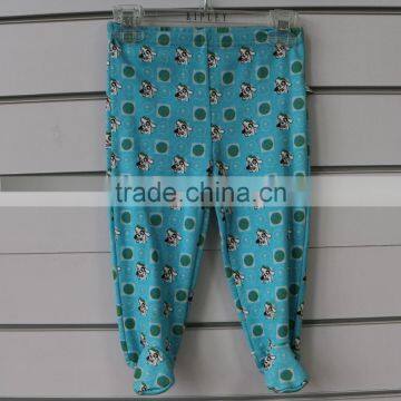 cotton baby pants with feet for sleeping