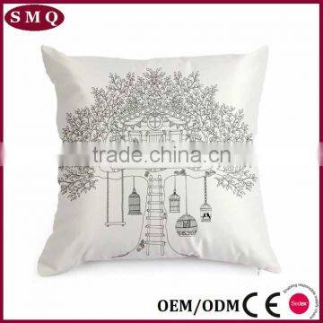 Secret Garden Digital Printed Decorative Cushion Pads Cover photo-3