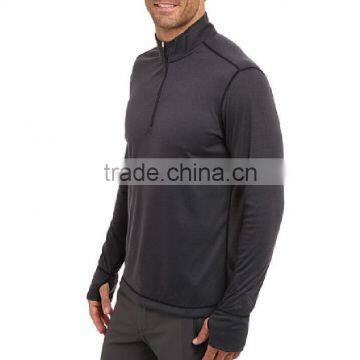Wholesale Breathable Men Sport Long Sleeve Custom Round Neck Athletic Sport Gym Dry Fit t Shirtst photo-2