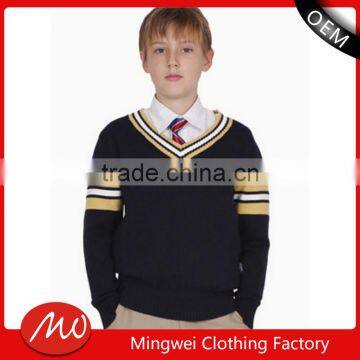 2017 cool V neck young pullover baby boy sweater designs with best prices