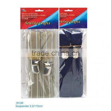 D&D elastic fabric for suspenders zhejiang craft factory product High quality elastic Suspender(18126)