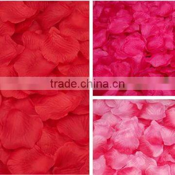 Festival Decoration Flower Silk Rose Petals Wholesale--37 Color for Choose photo-2