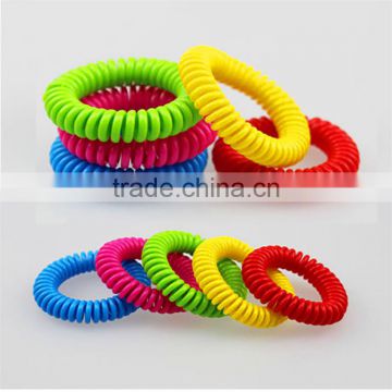 Spring Coil Anti Mosquito Bug Pest Repel Wrist Band Bracelet Insect Repellent