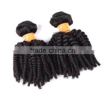 Wholesale Virgin Raw Cheap Black Indian Curly Hair Extensions photo-2