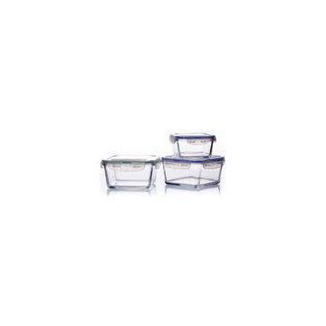 400ml High Borosilicate Pyrex Glass Food Containers Microwave Safe