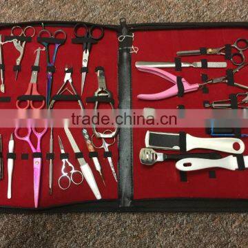 New 25pc Pedicure / Manicure Set Nail Clippers Cleaner Cuticle Grooming Kit Case