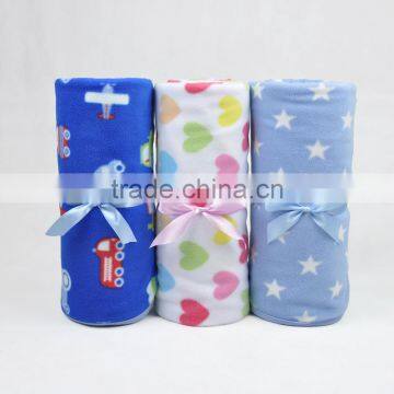 Knitting Foldable Stitched Polar Fleece Plaid Blanket photo-6