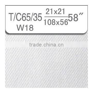 popular selling T/C 65/35 14x14 80x56 240-245gsm twill 2/1 tc twill fabric