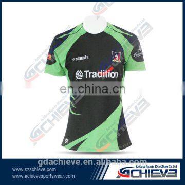 Sublimated gaelic football Rugby Jerseys Custom Rugby Shirt footall rugby jersey