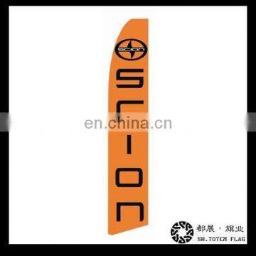 Cheap Swooper Polyester Fabric Banner