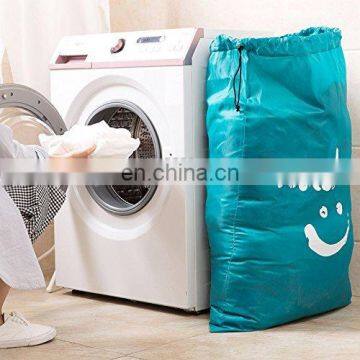 Handy Laundry 30" x 40" Navy 200 Nylon Bag Denier Nylon Drawstring Bag Waterproof Drawstring Bag pu Waterproof Drawstring Bag photo-2