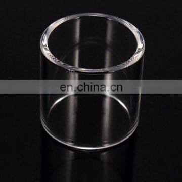 E cigarette Tube Pyrex Replacement Glass Sleeve Tube for TFV4 TFV8 TFV12 Big BABY Beast Tank Atomizers E Cig