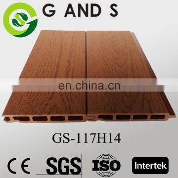 High quality reasonable price sunlight resistant WPC outer wall panel recycle natural plastic