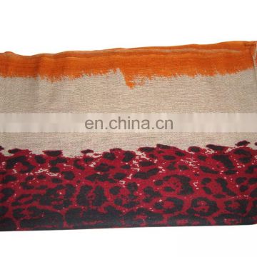 Custom Printing Pashmina wool Scarves Shawls 100% Pure Pashmina Stoles