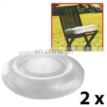 Inflatable outdoor chair cushion